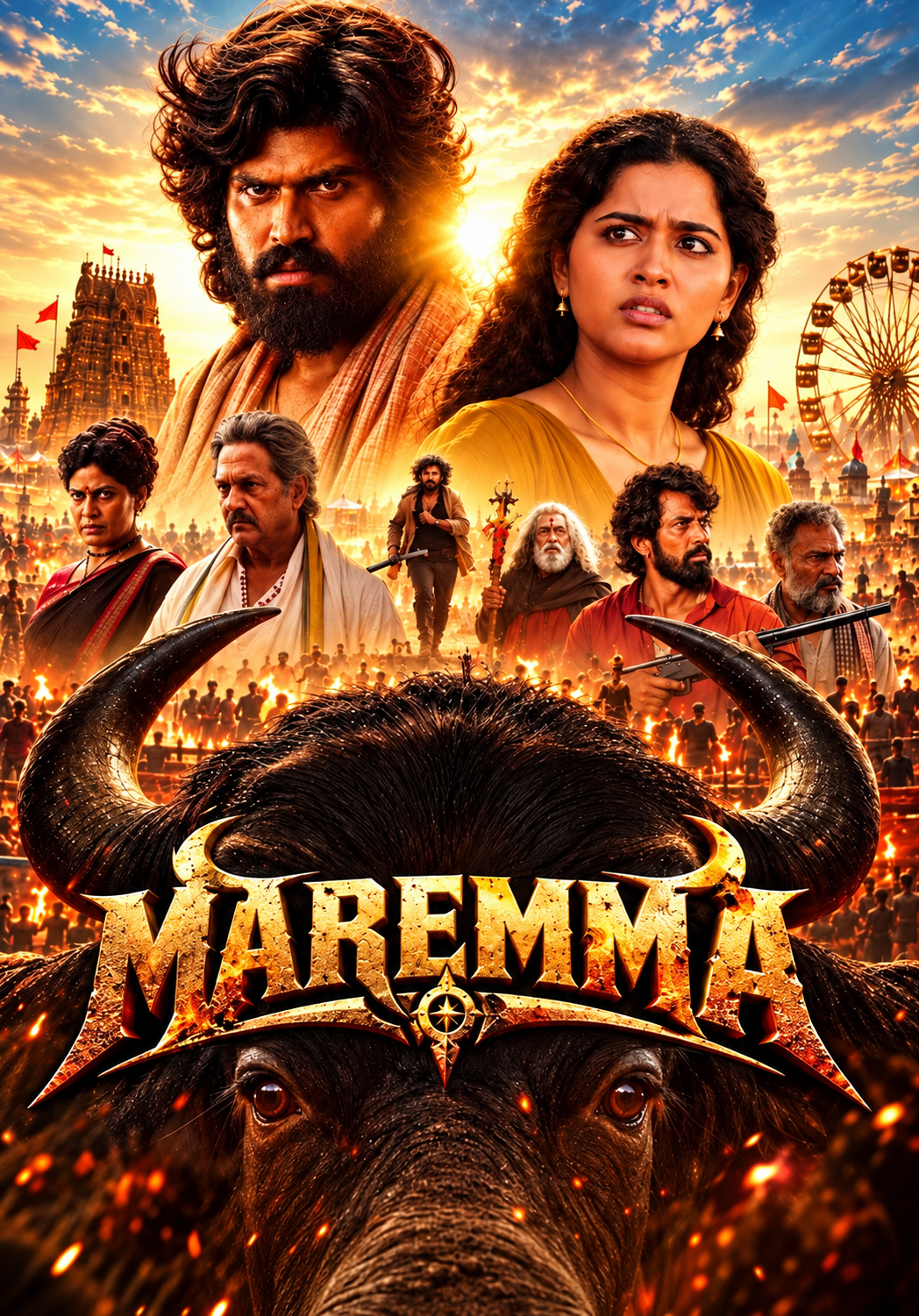 Maremma (2026) (Hindi + Telugu) Dual Audio UnCut South Movie HD ESub